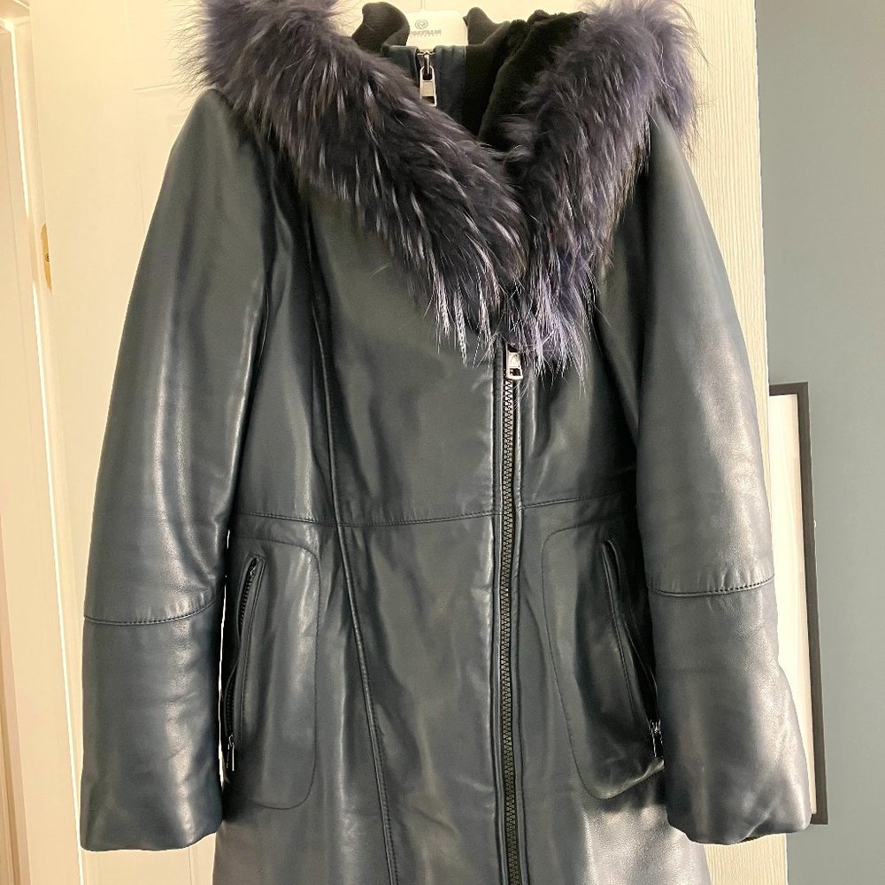 Leather Winter Coat OOKPIK